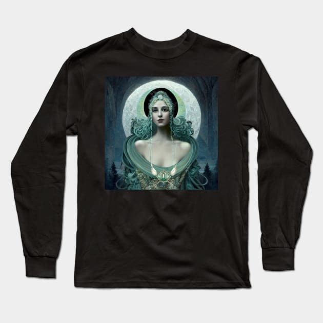 Cancer Zodiac - the moon children Long Sleeve T-Shirt by MegBliss